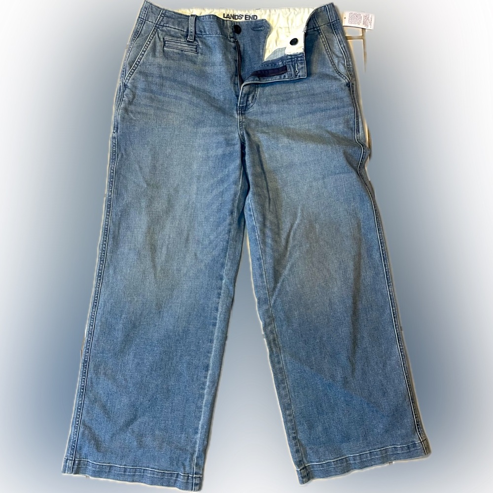 NWT Lands End Trouser Jean